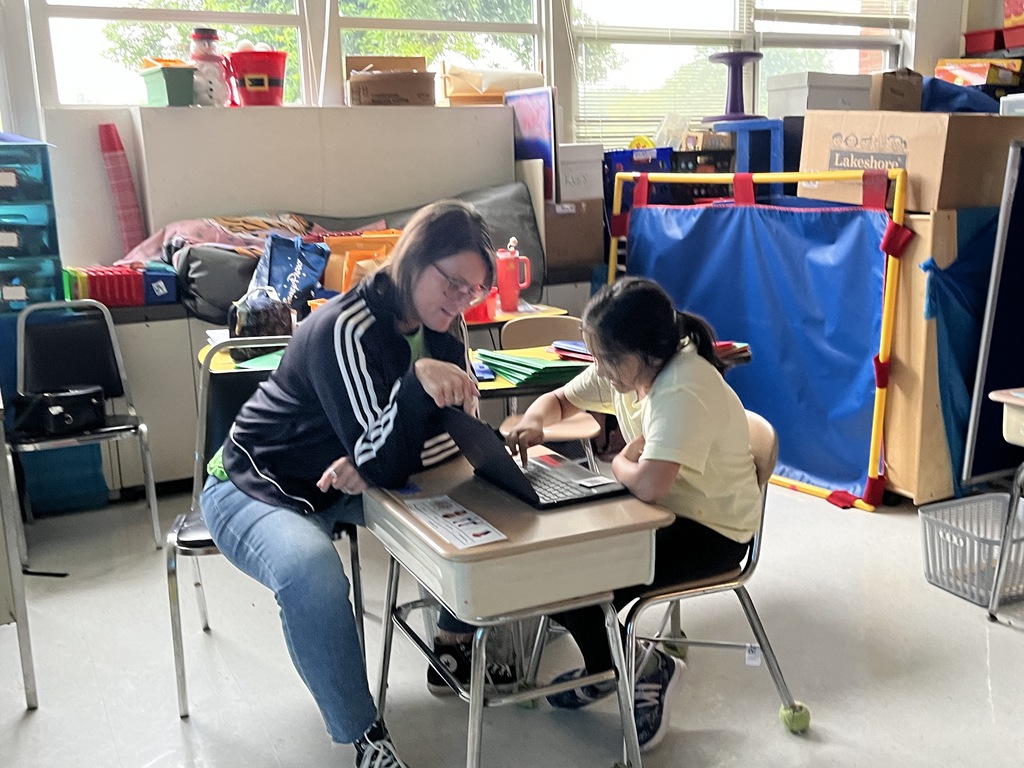 Typing challenge in Ms. Kuruvilla's class