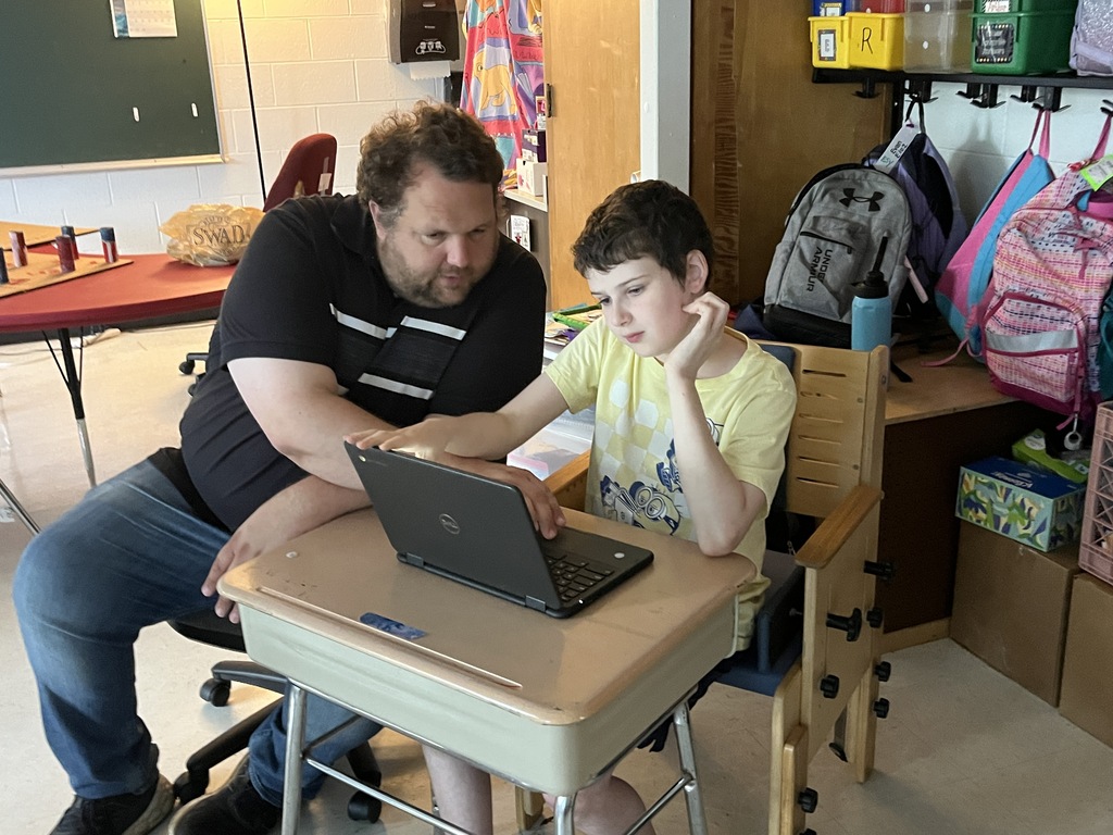 Typing challenge in Ms. Kuruvilla's class