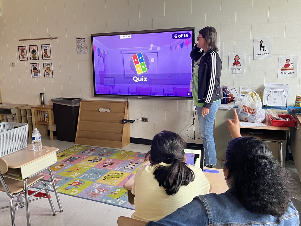 Kahoot! Math Quiz in Ms. Kuruvilla's class