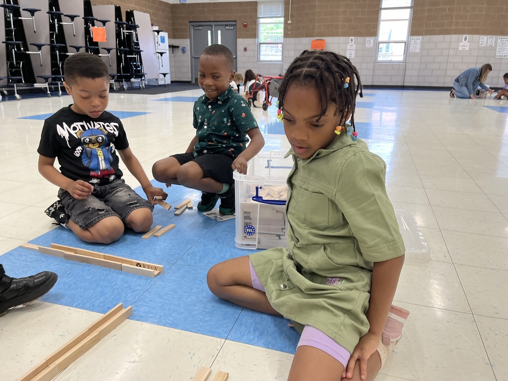 STEM - creating ball runs at summer school