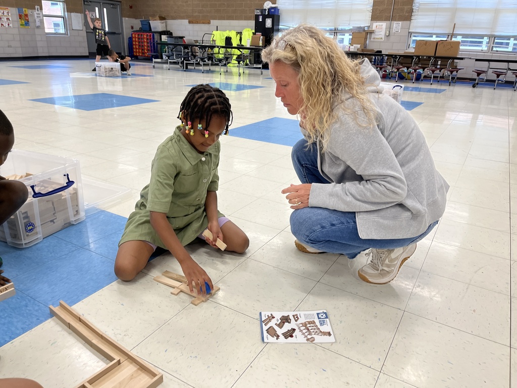 STEM - creating ball runs at summer school
