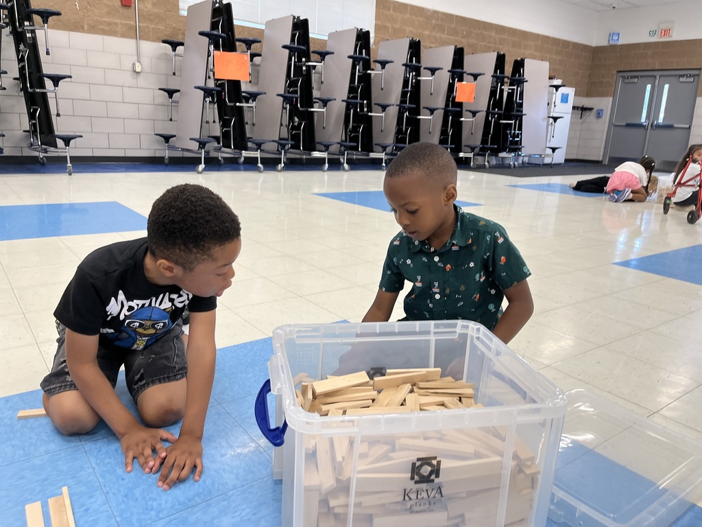 STEM - creating ball runs at summer school