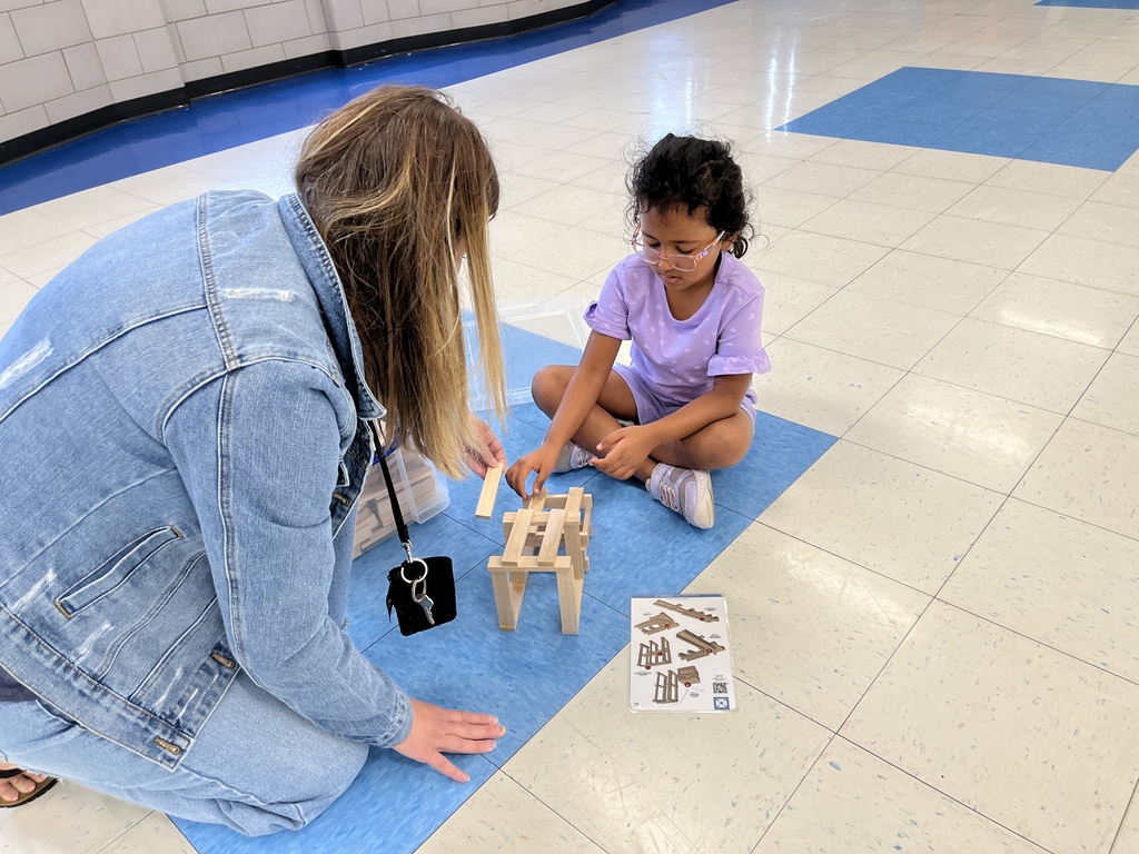 STEM - creating ball runs at summer school