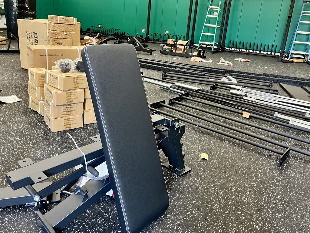 Weight Room Equipment Installation