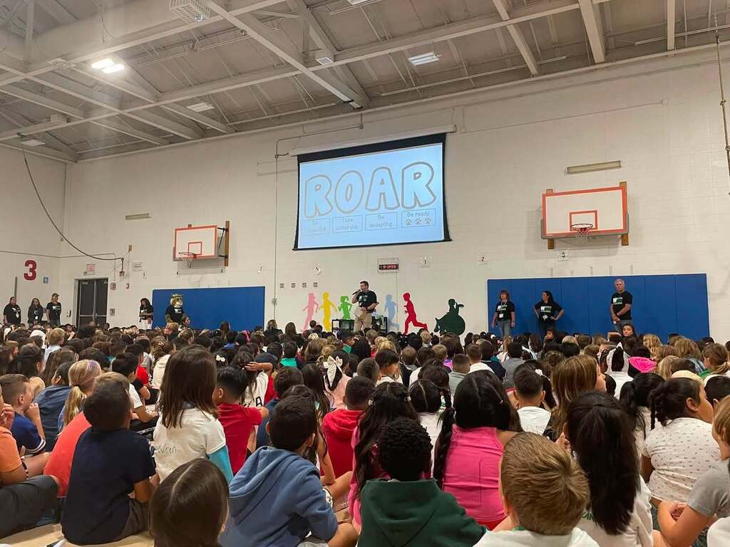 All school assembly at ELEM 