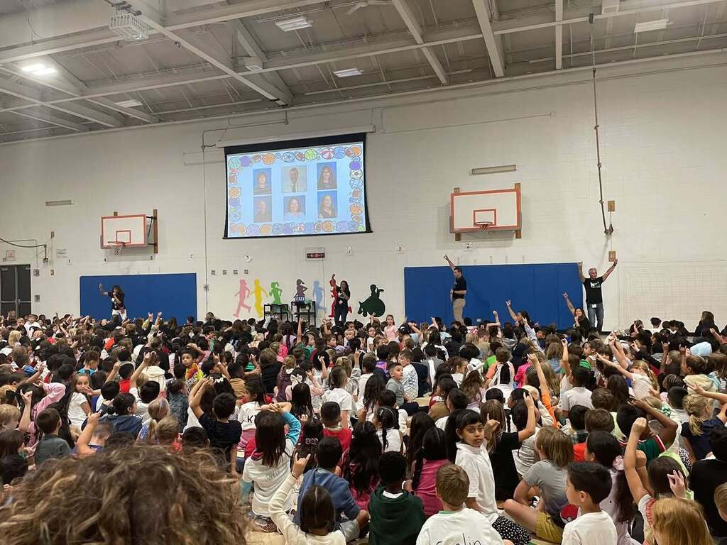 All school assembly at ELEM 