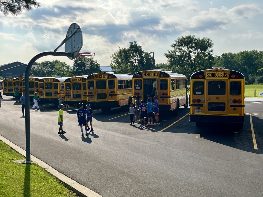 Bus evacuation drill at Woodland Intermediate, Aug. 2026