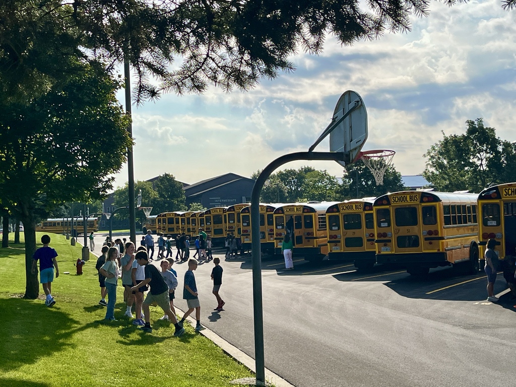 Bus evacuation drill at Woodland Intermediate, Aug. 2026