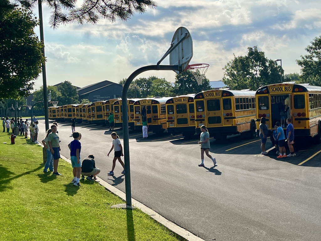 Bus evacuation drill at Woodland Intermediate, Aug. 2026