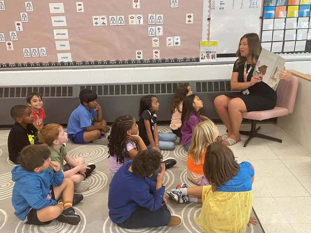 Ms. Watt's class reading