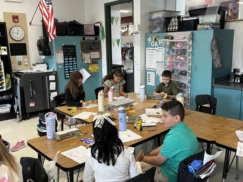 The students in Ms. Rinkenberger's class had fun making globes during social studies