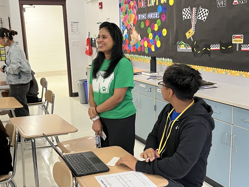 WMS students complete service projects during the district day of service, Sept. 2026