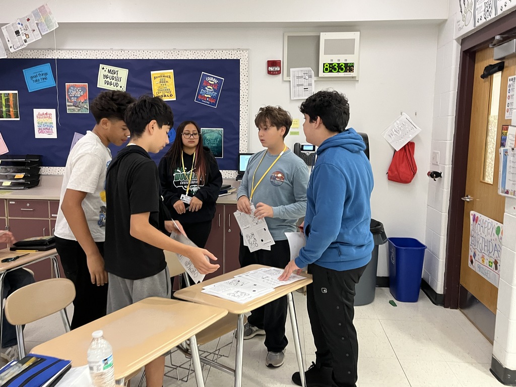 WMS students complete service projects during the district day of service, Sept. 2026