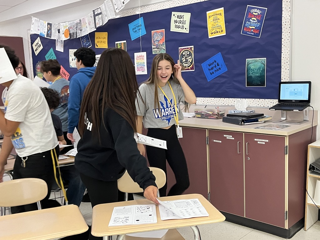WMS students complete service projects during the district day of service, Sept. 2026