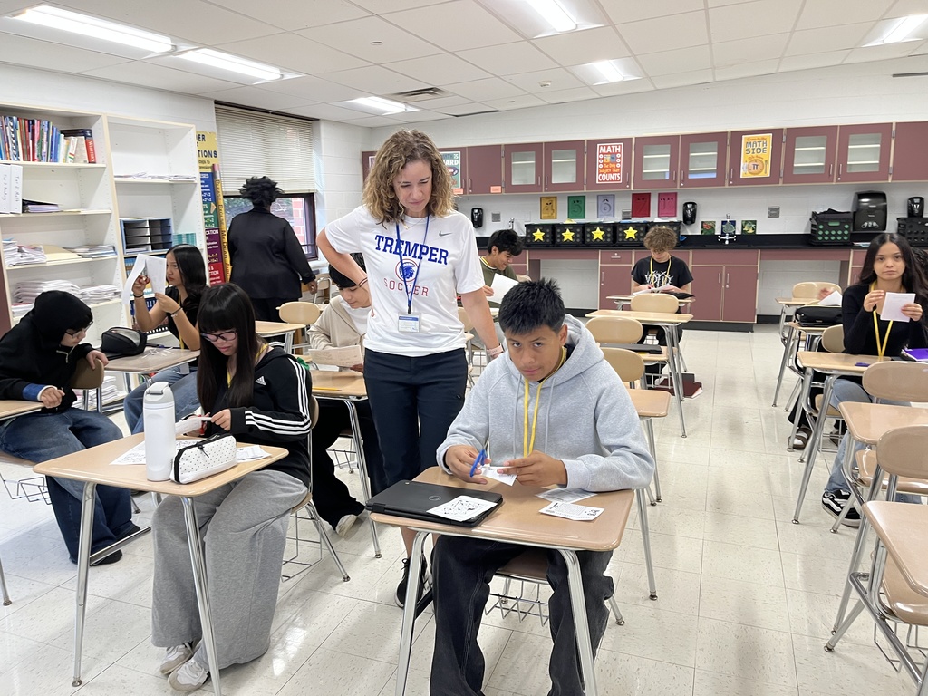 WMS students complete service projects during the district day of service, Sept. 2026