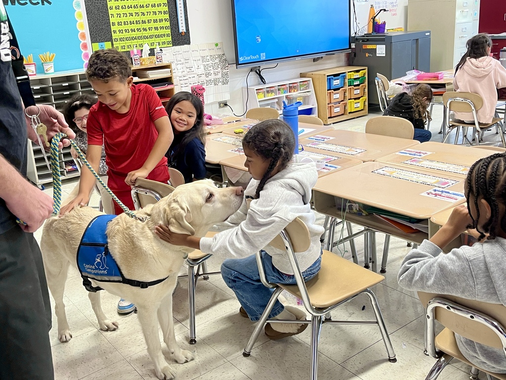 Elementary students participate in District Day of Service, Sept. 2026
