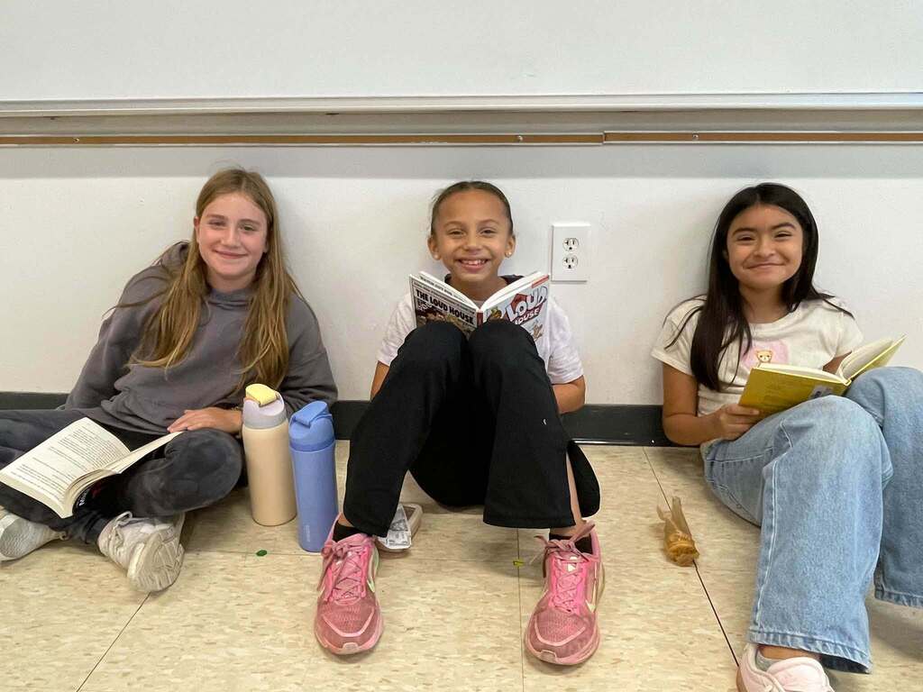 Students participating in Districtwide Day of Service