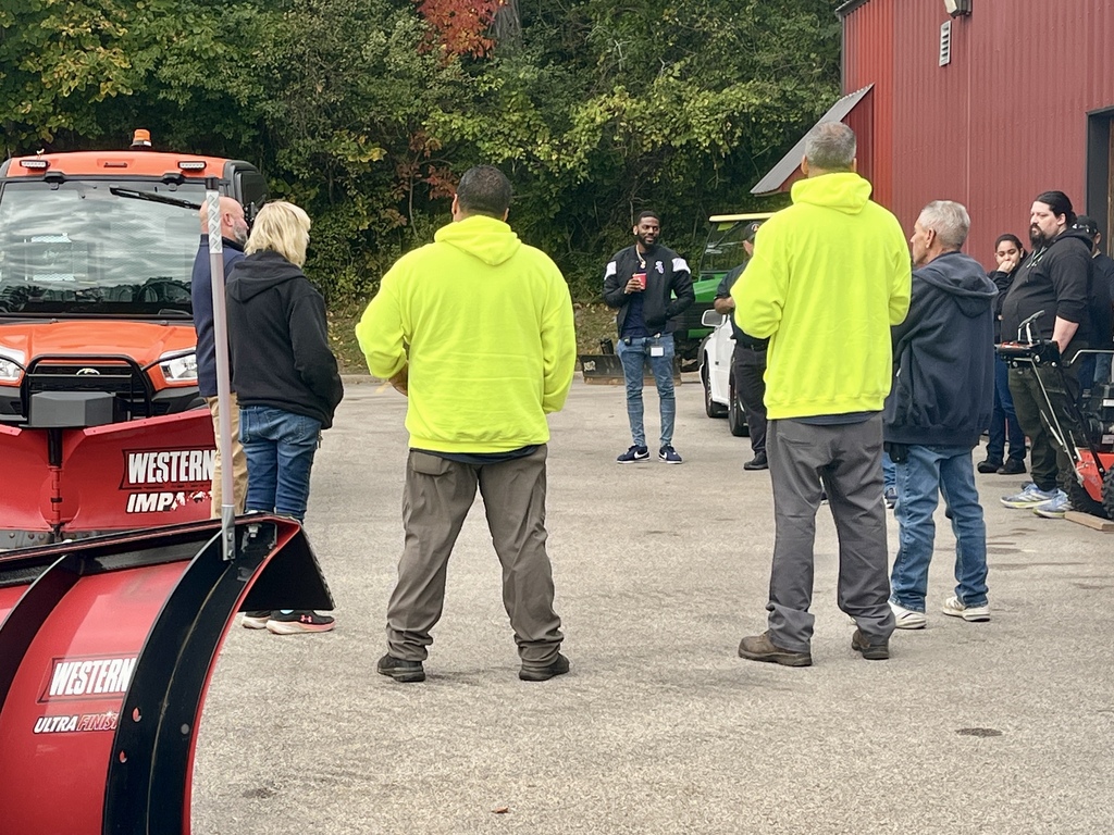 Training on snow removal equipment