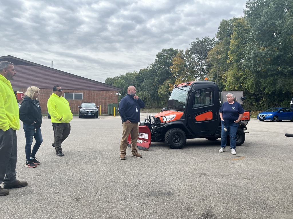 Training on snow removal equipment