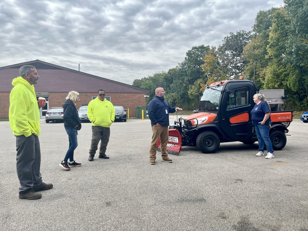 Training on snow removal equipment