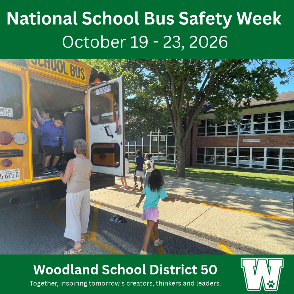 National School Bus Safety Week: Oct. 19 -23, 2026 