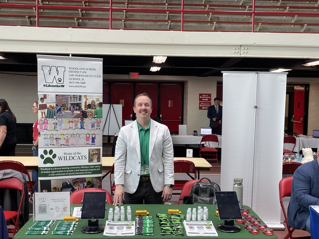 Reardon at the Fall Education Career Fair in Normal, IL