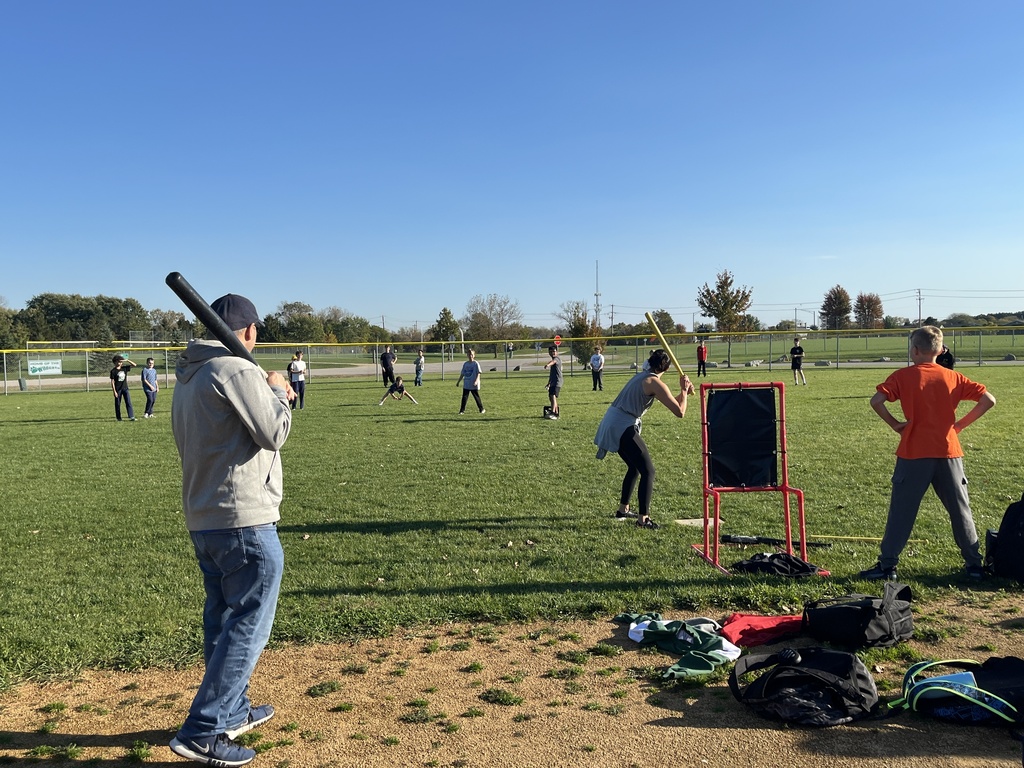 The WMS Wiffle Ball Club closed out their fall season with a Students vs. Parents game