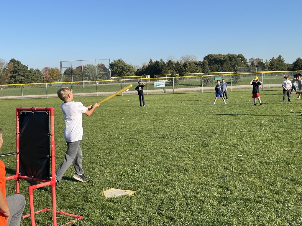 The WMS Wiffle Ball Club closed out their fall season with a Students vs. Parents game