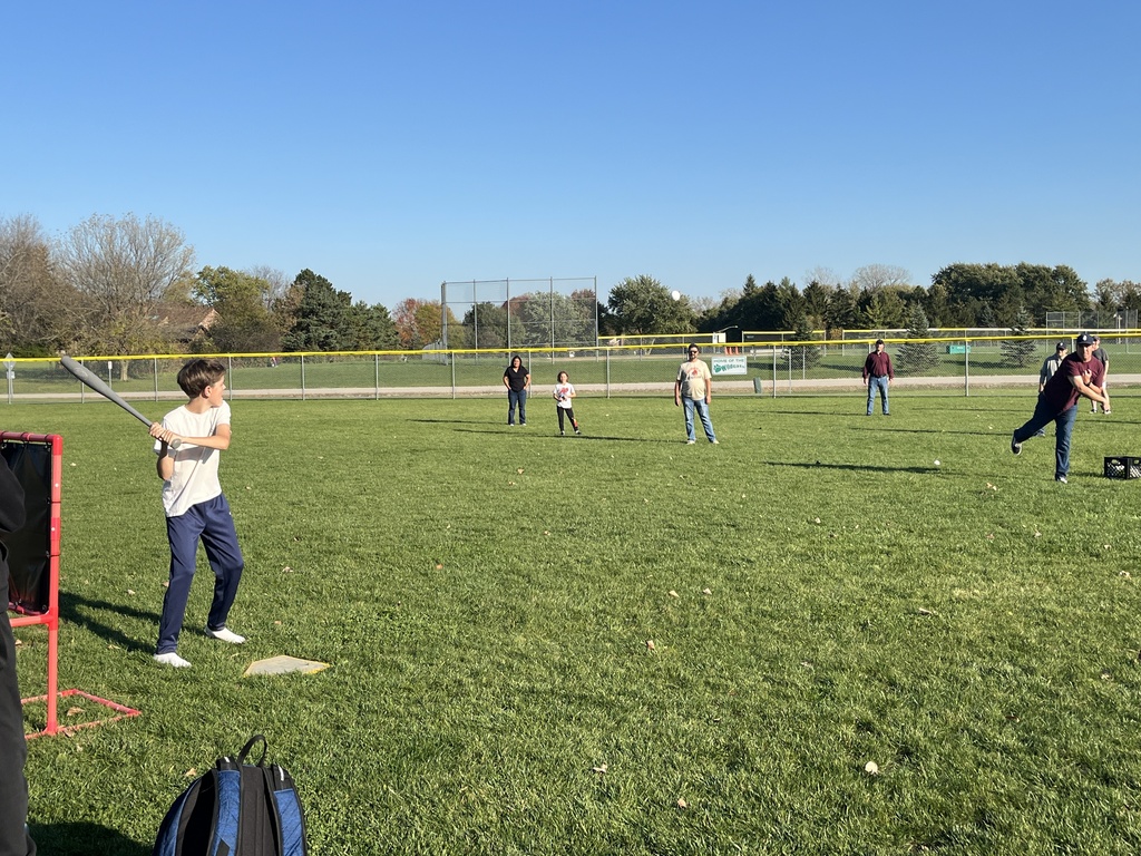 The WMS Wiffle Ball Club closed out their fall season with a Students vs. Parents game