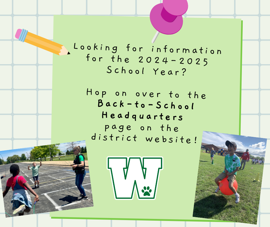 Back to School Headquarters Page
