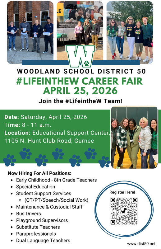Woodland Career Fair Flyer - English 