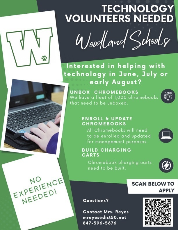 Tech Volunteers Needed Flyer - Eng