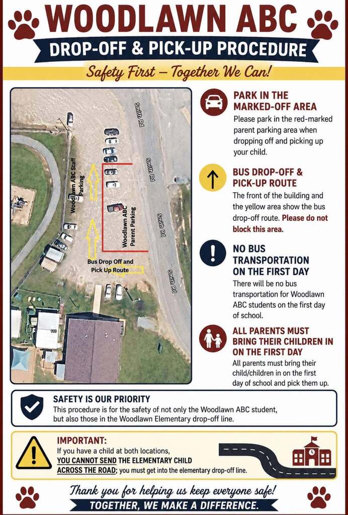 Headstart bus procedures flyer