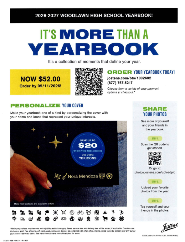 Yearbook Flyer