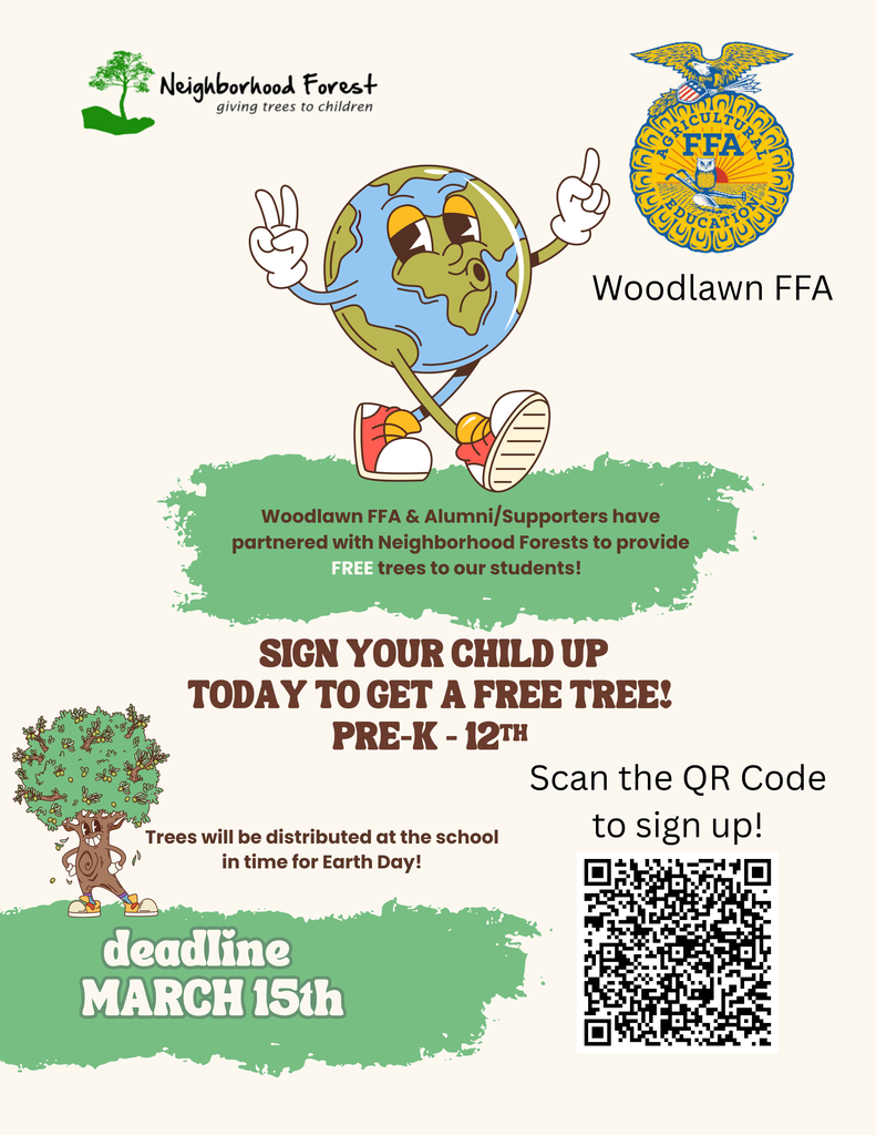 Woodlawn FFA FREE TREES