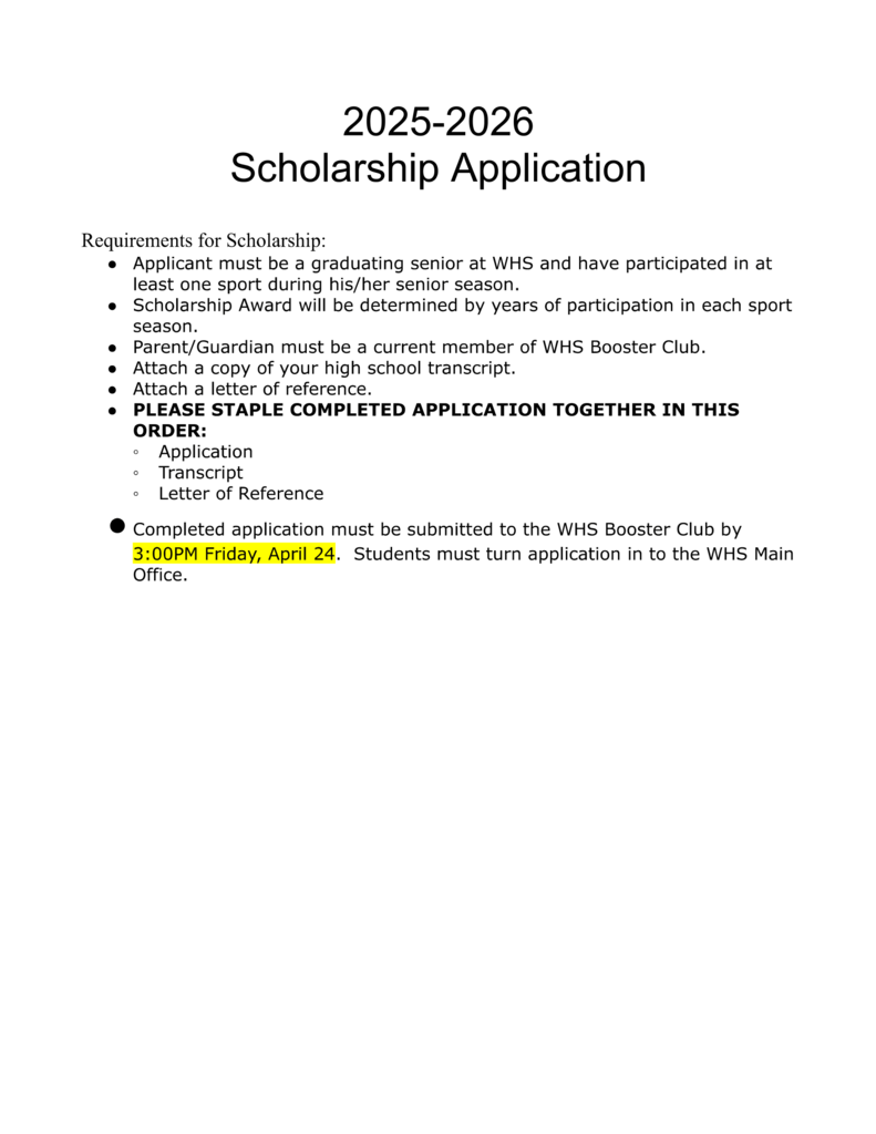 scholarship app