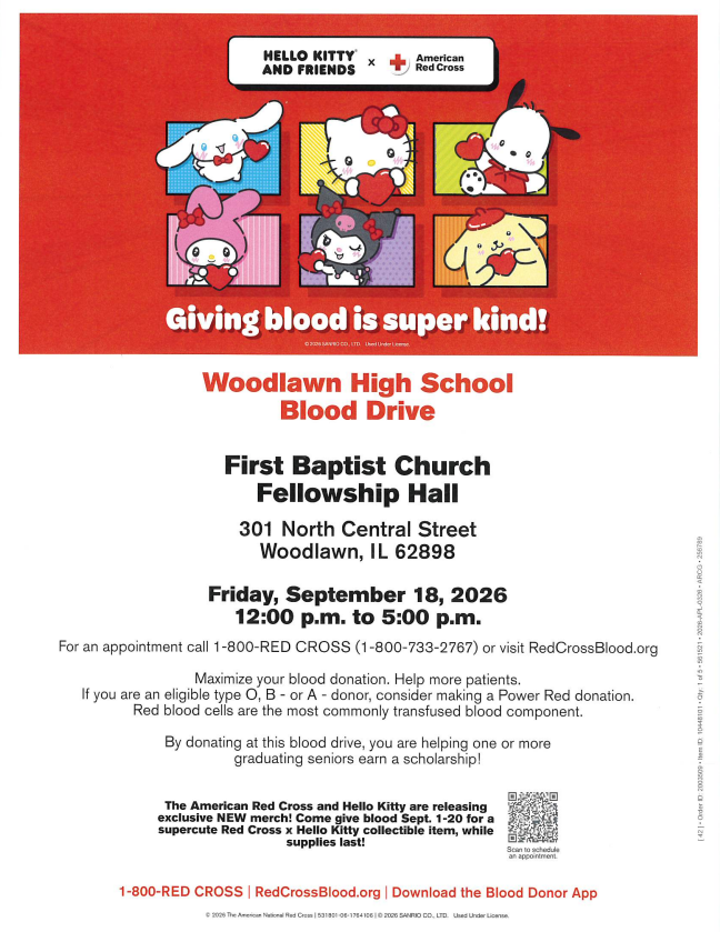 blood drive flyer