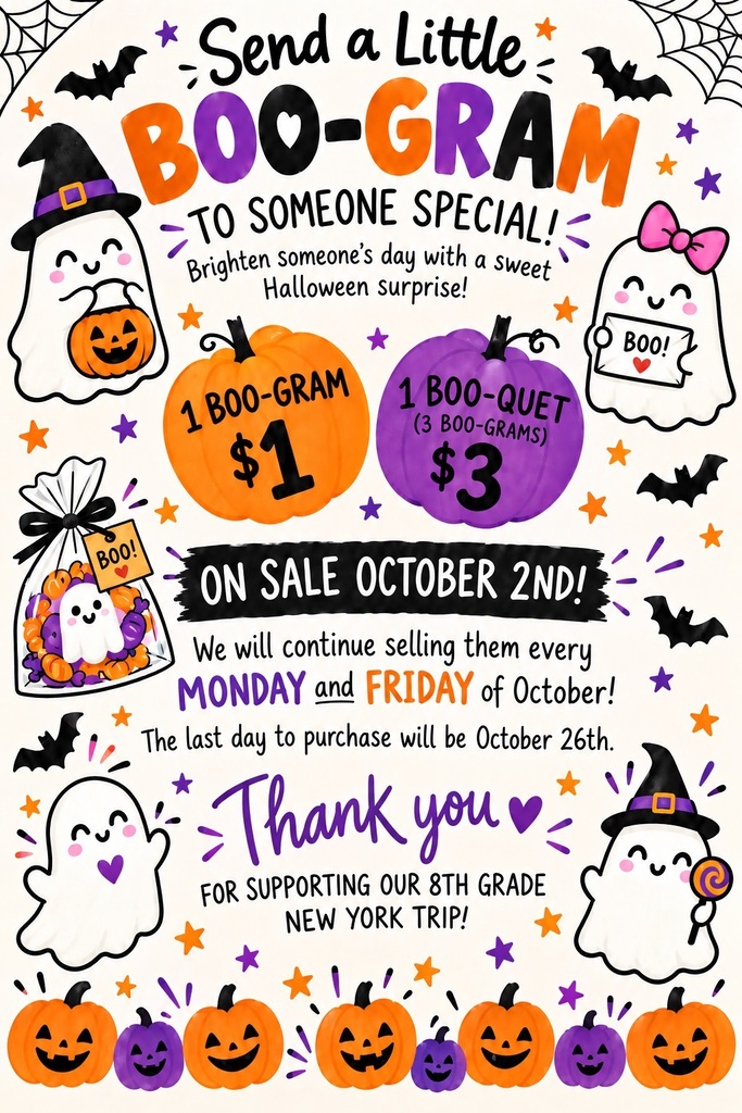 Boo-Gram Flyer