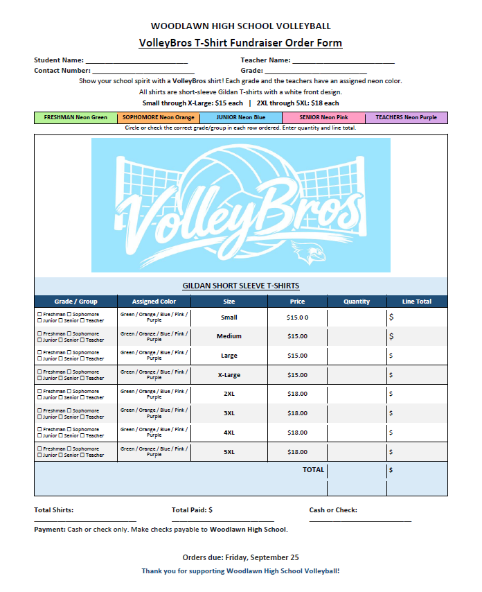vb t-shirt form