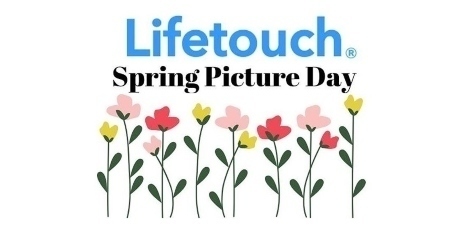 Lifetouch spring picture day with flowers