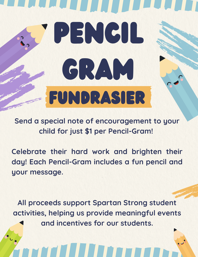 pencil gram fundraiser for $1 flyer