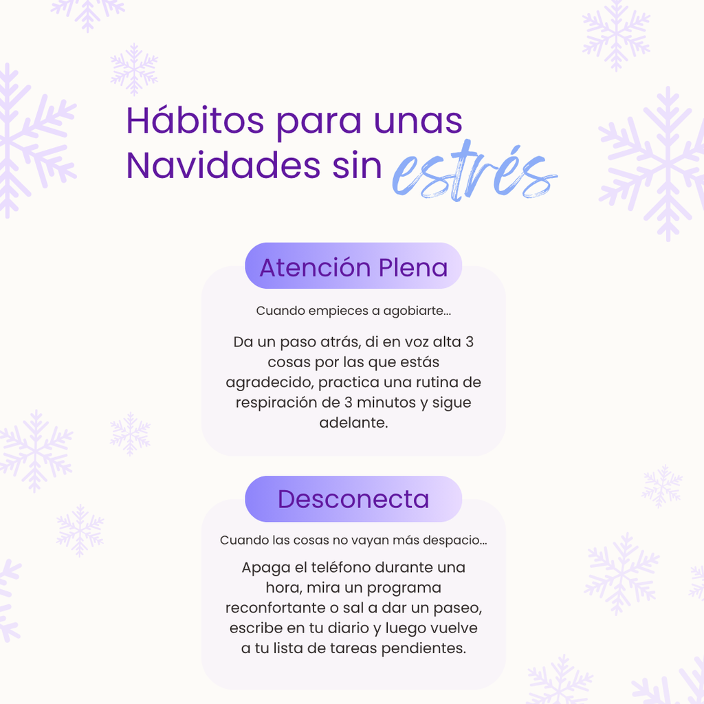 mindful tips for stress free holiday