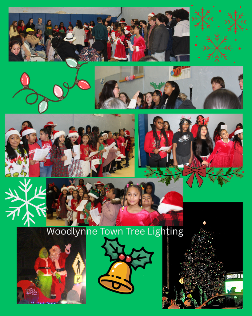 Woodlynne Town Tree Lighting pictures of the night