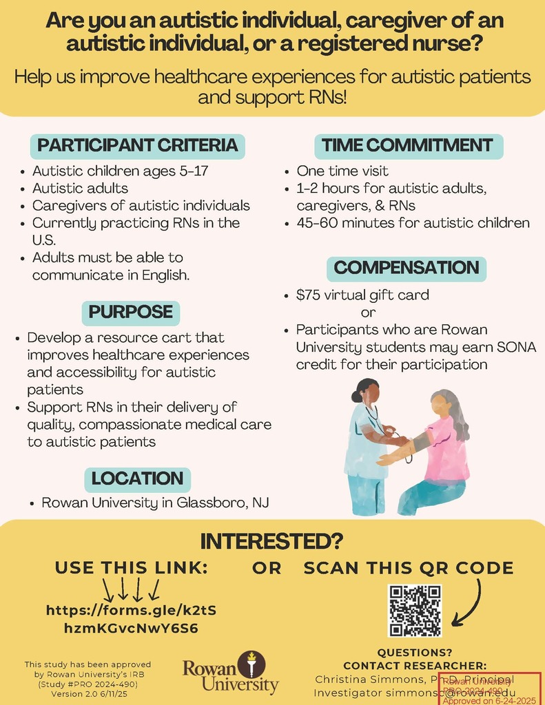Autism resource cart flyer