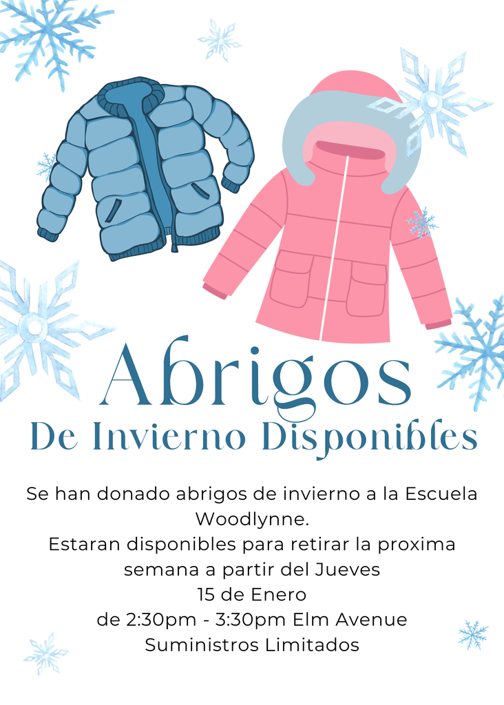 Free coat giveaway thurs jan 15 spanish