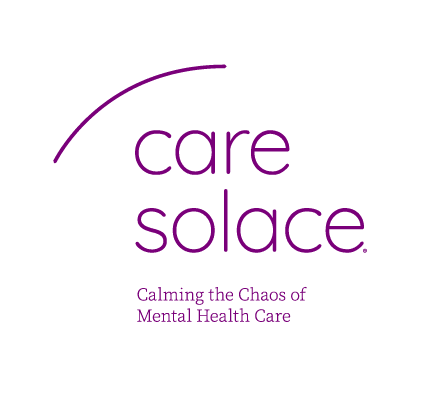 care solace calming the chaos of Mental Health care in purple letters