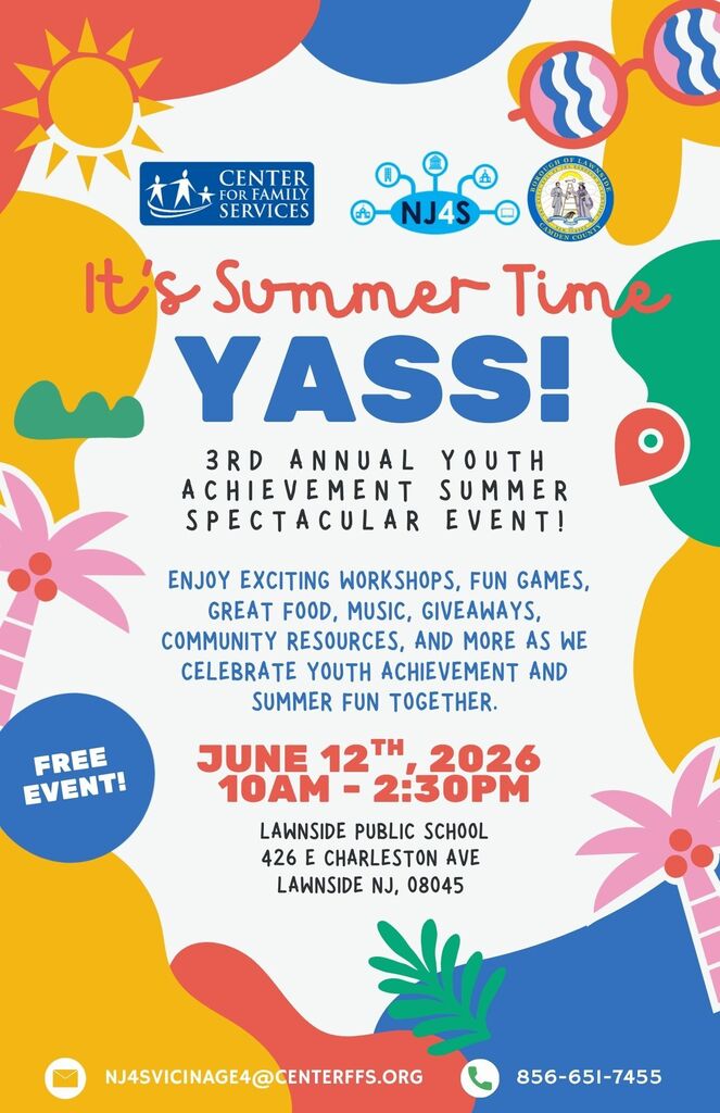 summer fun at 3rd annual youth achievement event june 12 10a to 230pm lawnside public school