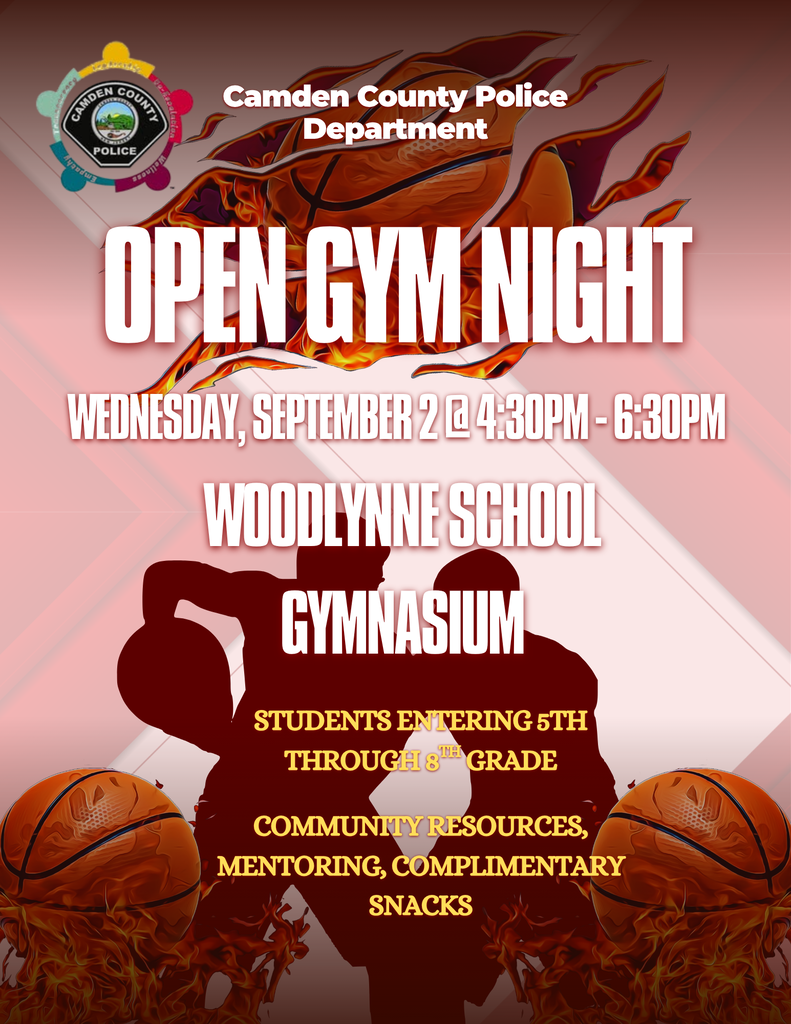 Open Gym night Wed Sept 2 430p - 630p incoming 5th to 8th grade students