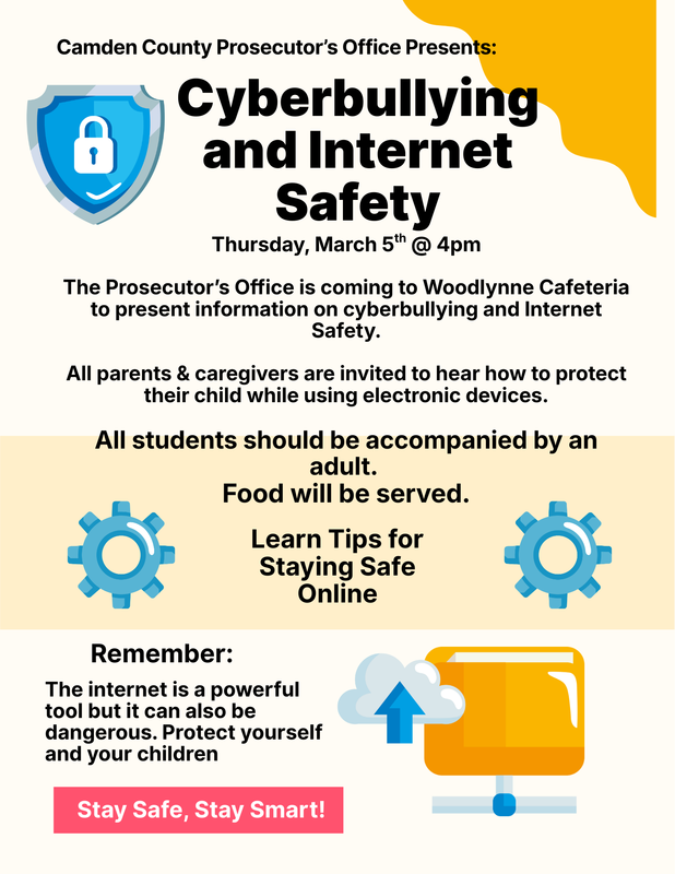cyberbullying and internet safety flyer english