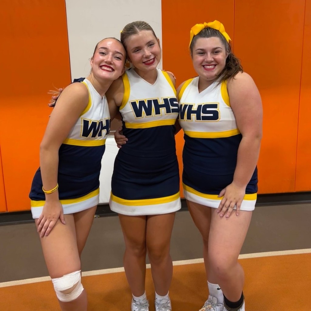 Our 3 Wildcat Cheerleaders that earned All-American Cheerleader!